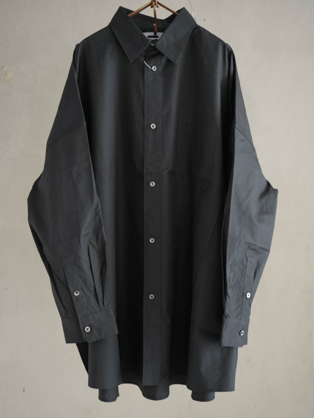 REVERBERATE リバーバレイト / COVER SHIRT チャコール