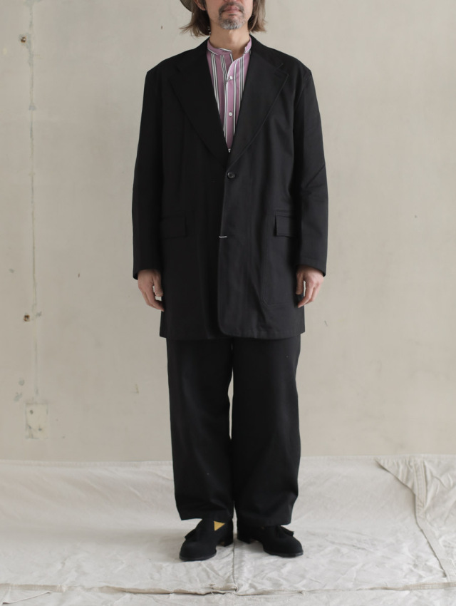 REVERBERATE リバーバレイト / LONG JACKET ブラック 