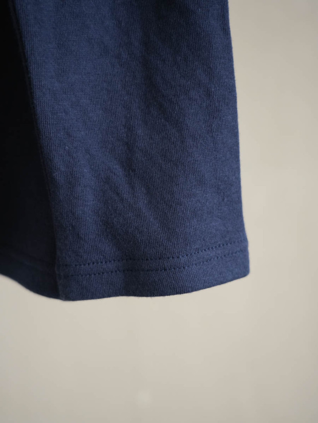 SARAXJIJI サラジジ｜コットンガーゼWフェイスクルーネックTシャツ  