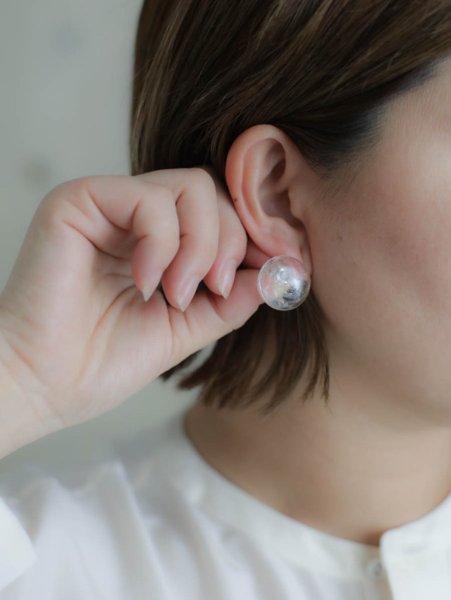 SIRISIRI シリシリ｜Harmonia Earrings Dome