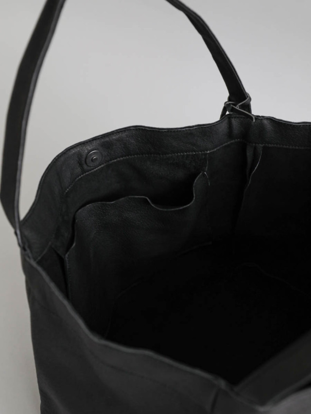 sonor ソナー｜ARAI_CORON_CHU（ブラック）レザートートバッグ