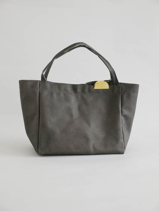 sonor ソナー｜ARAI_CORON_CHU（チャコールグレー）レザートートバッグ