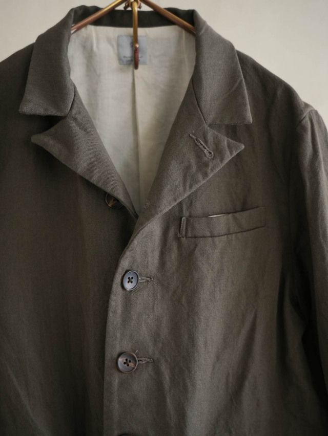 星野源着用　saby サバイ LINEN TYPE01 COAT saby サバイ KAMATA DENIM TROUSER TYPE01 - Vintage Wash