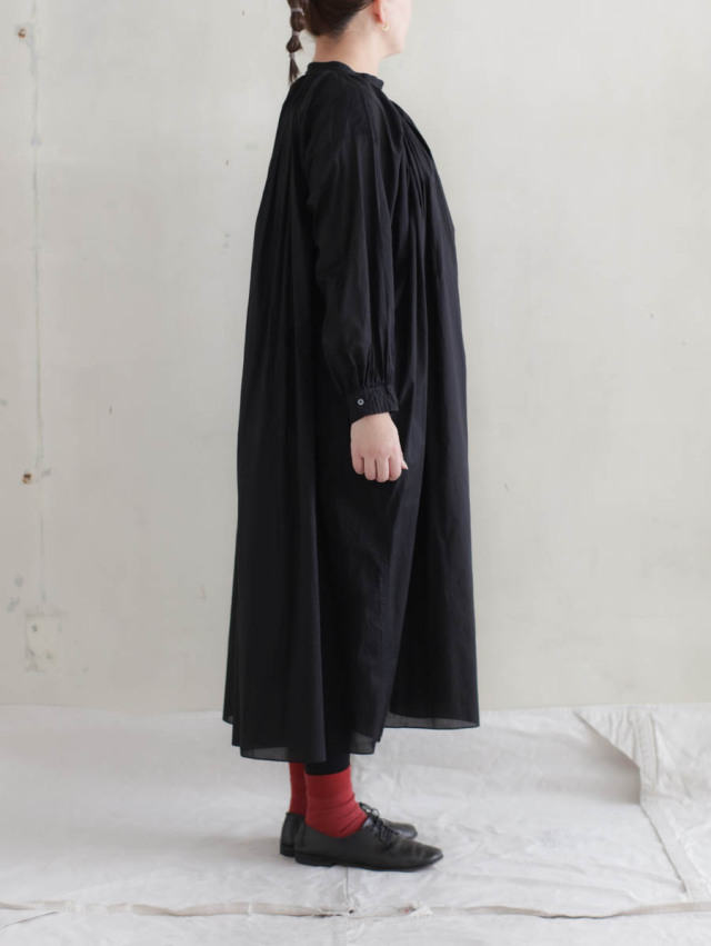 SP エシュペー｜CHURCH SMOCK DRESS ブラック