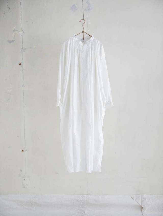 SP エシュペー｜チャーチスモックドレス（ホワイト）