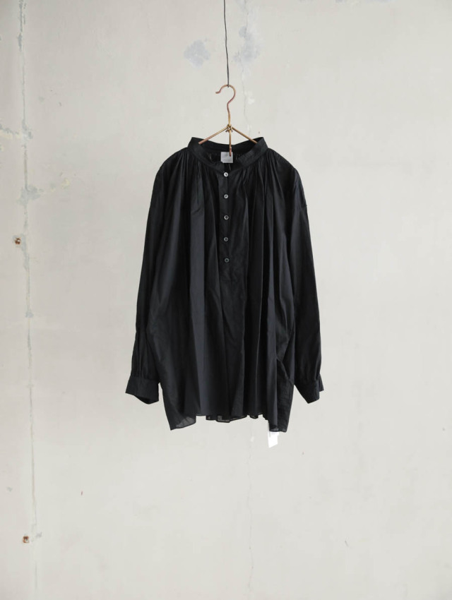 【新品】SP (エシュペー) ブラック ギャザー ブラウス 一種特別な思いを持って。 - annabelle.co.jp