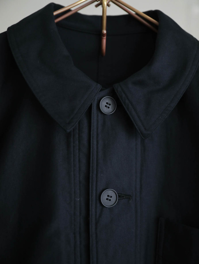 SP エシュペー｜LIGHT MOLESKIN WORK JACKET ブラック