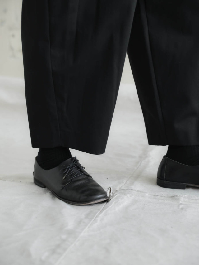 SP エシュペー｜オーガニックコットンチノワイドテーパード