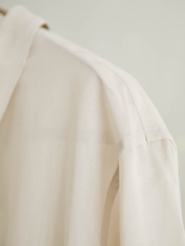 susuri / ススリ | ビュグラー シャツ | 1 | ベージュ | レディース SUSURI ススリ｜ブーシュブラウス beige