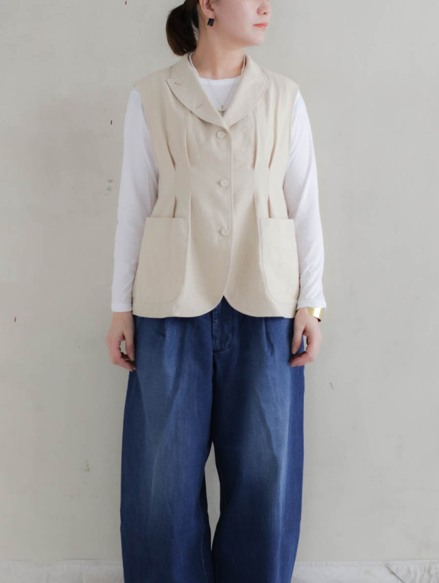 susuri ススリ　ベスト SUSURI ススリ ディグベスト #navy , khaki , celadon 【送料無