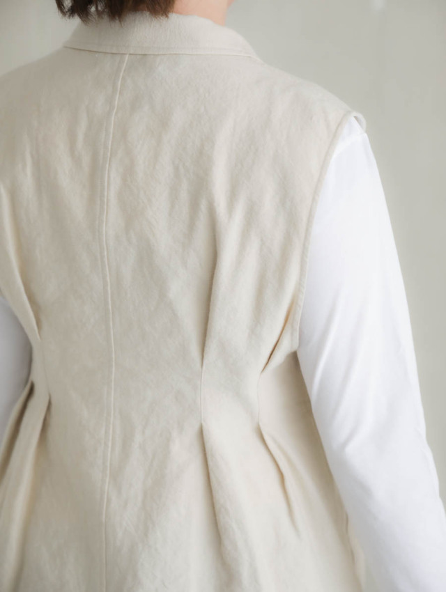 SUSURI ススリ｜クリケットベスト（beige）