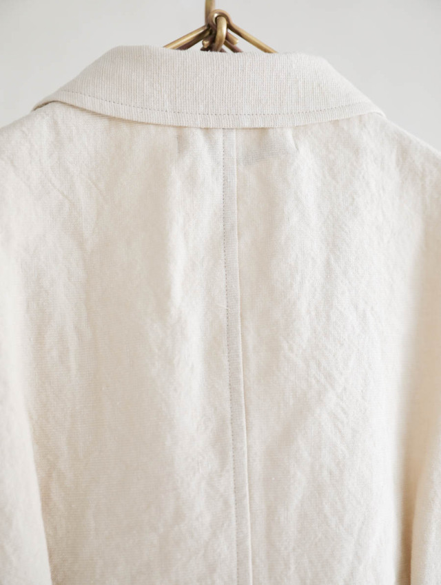 ノースリーブ ベスト ecru SUSURI SUSURI ススリ｜クリケットベスト（beige）