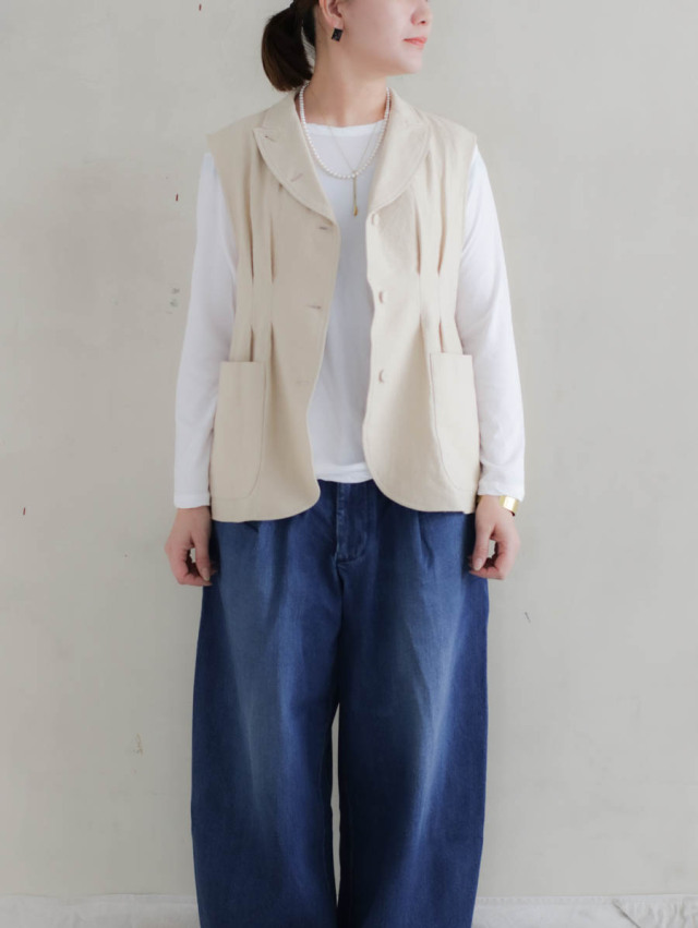 susuri　ススリ　メンズ　ベスト SUSURI ススリ ディグベスト #navy , khaki , celadon 【送料無