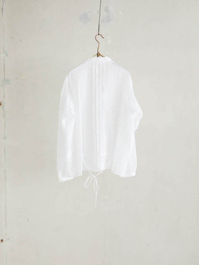 SUSURI ススリ｜クロウブラウス（white）