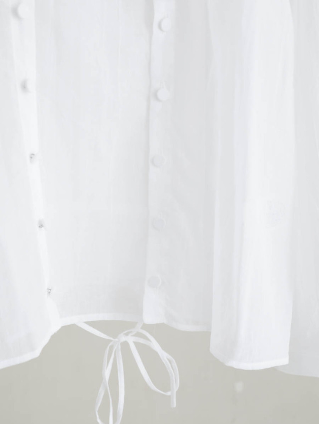 SUSURI ススリ｜クロウブラウス（white）