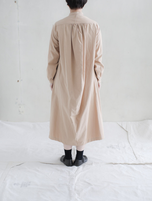 Susuri ススリ ヘムレンシャツワンピース Dry Corn