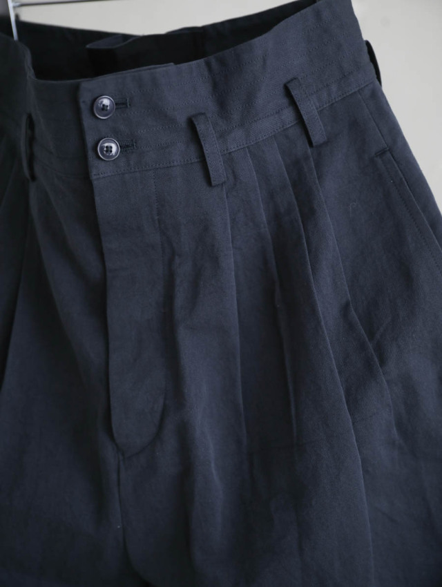 SUSURI ススリ｜ミューパンツ greenish black