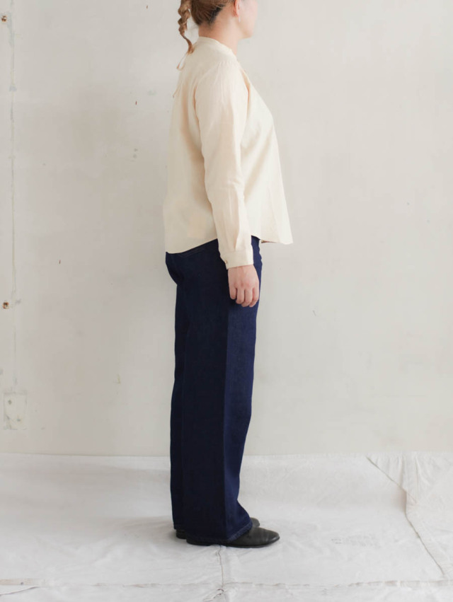 驚きの値段 SUSURI ススリ｜ニサードシャツ beige トップス