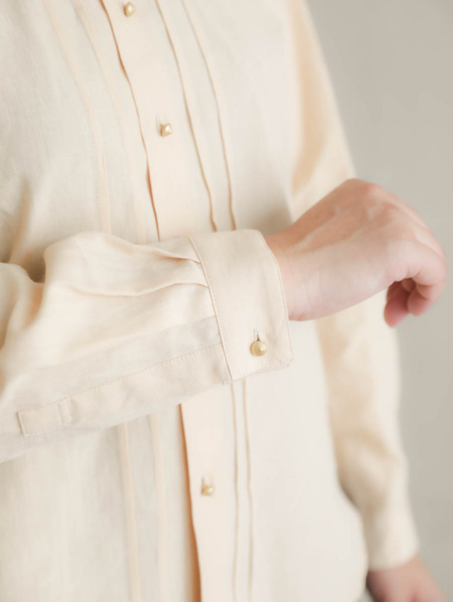 SUSURI ススリ｜ニサードシャツ beige