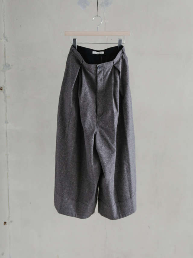 SUSURI ススリ / ピザントパンツ smoky brown 