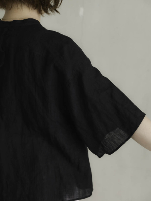 SUSURI ススリ｜リグシャツ（black）