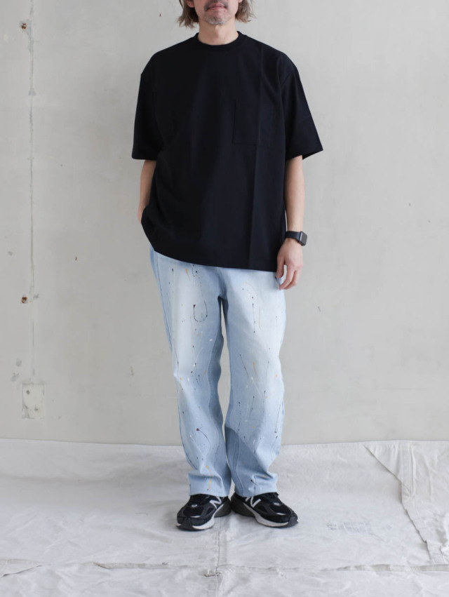 tangenet タンジェネット｜Jockey ポケットTシャツ ブラック