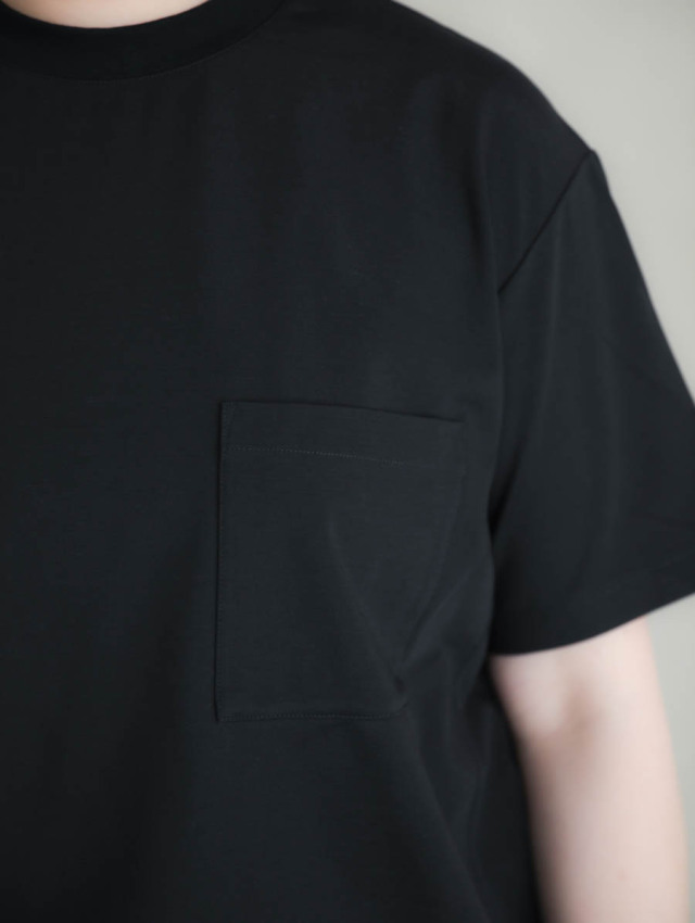 【新品タグ付】完売品 FJ氏企画 サンフェード ブラック ポケットTシャツ M tangenet タンジェネット｜Jockey ポケットTシャツ ブラック