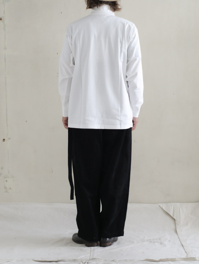 tangenet タンジェネット｜Polo（ホワイト）ハイネックTシャツ