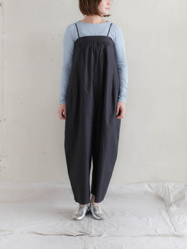 サロペット・オーバーオール・オールインワン TENNE HANDCRAFTED MODERN Black TENNE HANDCRAFTED MODERN テン ハンドクラフテッド モダン