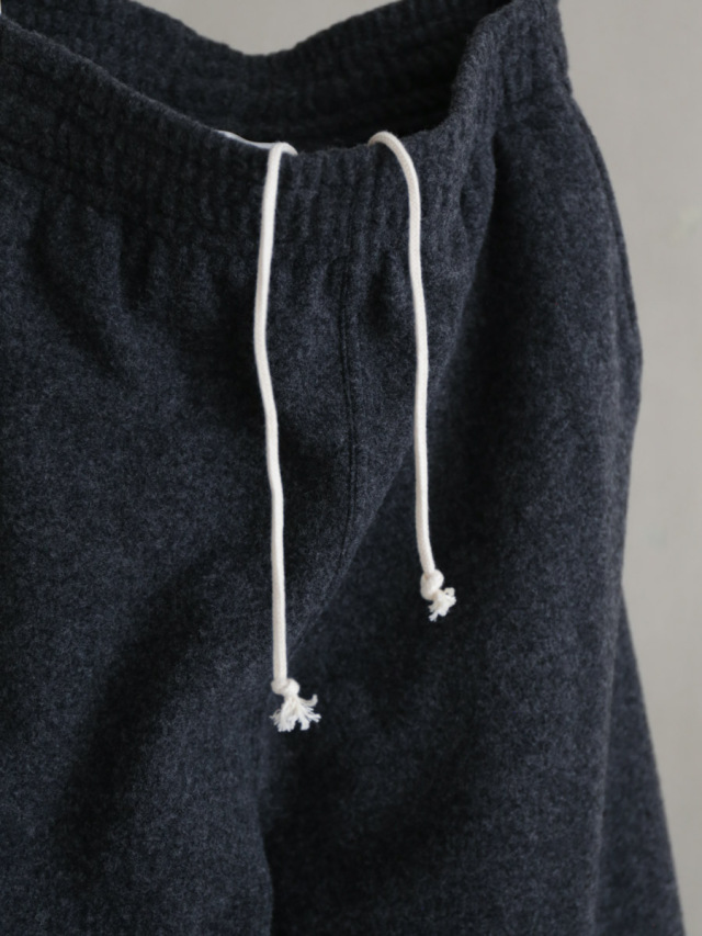 完売品【THE HINOKI】CTN TWL ST PT/パンツ メンズ　F THE HINOKI ザ ヒノキ / カセンティーノウールパンツ チャコール
