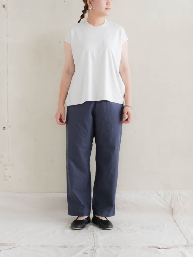 hinoki レディース　パンツ THE HINOKI (ザ ヒノキ) 「ORGANIC COTTON CHINO 1TUCK UTILITY