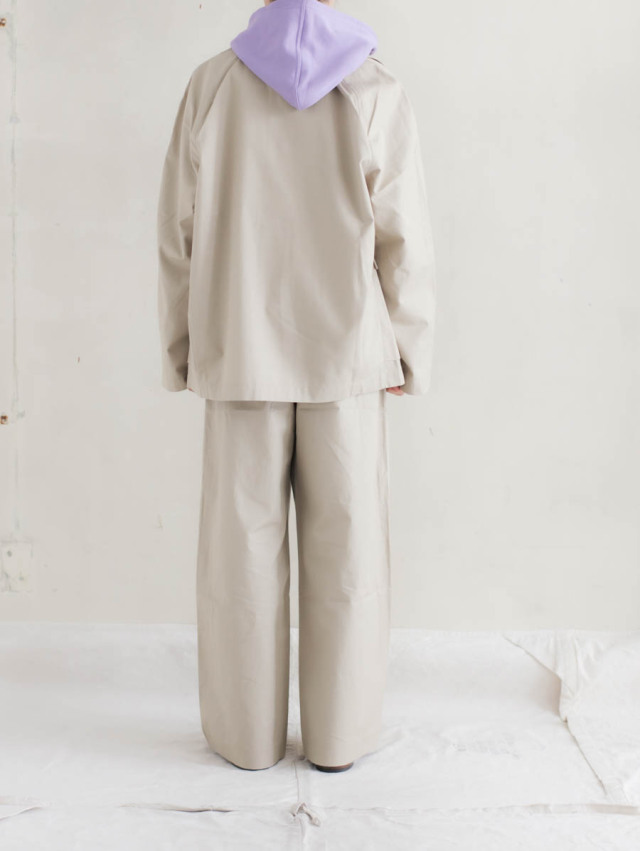 【美品】THE HINOKI オーガニックコットン　3タックチノ THE HINOKI オーガニックコットン3タックチノトラウザー TH21W
