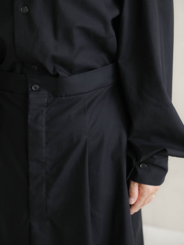 【セール】THE HINOKI 黒 ロングワンピース THE hinoki（ワンピース）｜ワンピース、チュニック