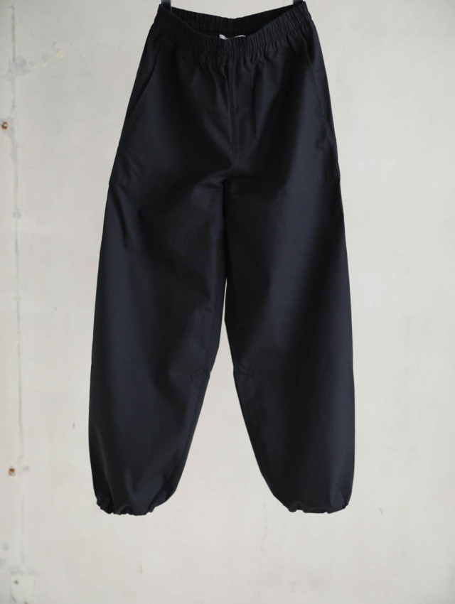 THE HINOKI ザ ヒノキ / コットンラウンジパンツ ブラック