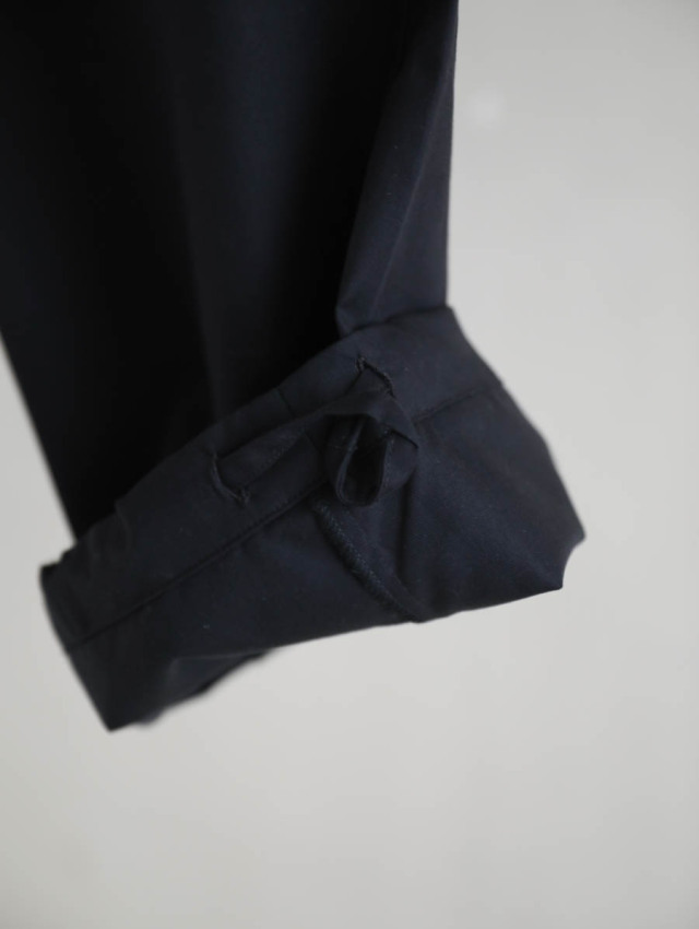 THE HINOKI ザ ヒノキ / コットンラウンジパンツ ブラック