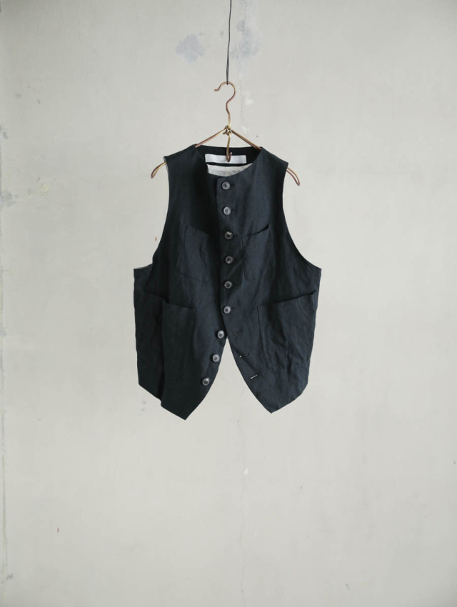 the last flower of the afternoon ベストとシャツ ザラストフラワー