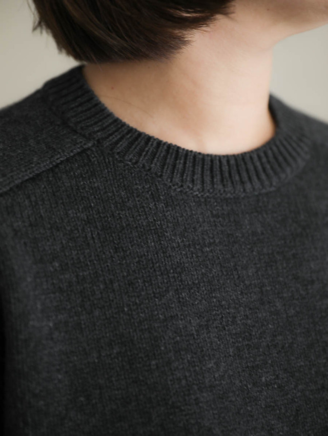 TORICI トリチ｜ヴィランセーター（ダークグレー）