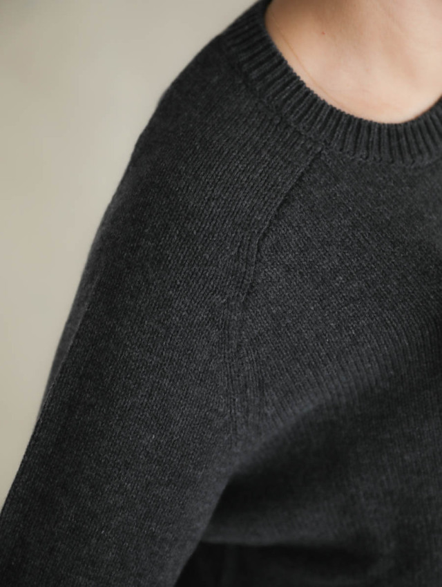 TORICI トリチ｜ヴィランセーター（ダークグレー）
