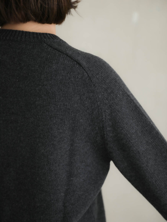 TORICI トリチ｜ヴィランセーター（ダークグレー）