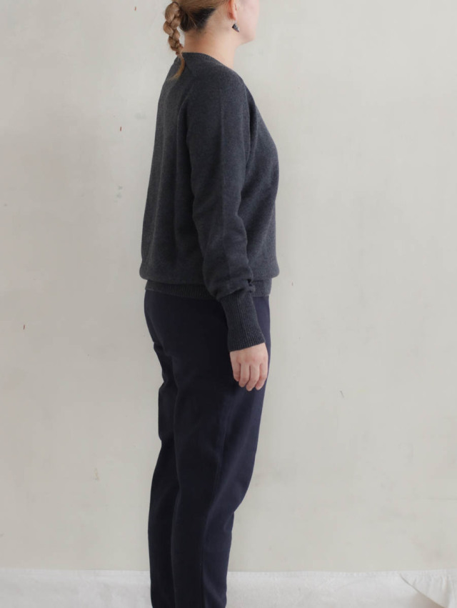 TORICI トリチ｜ヴィランセーター7（ダークグレー）