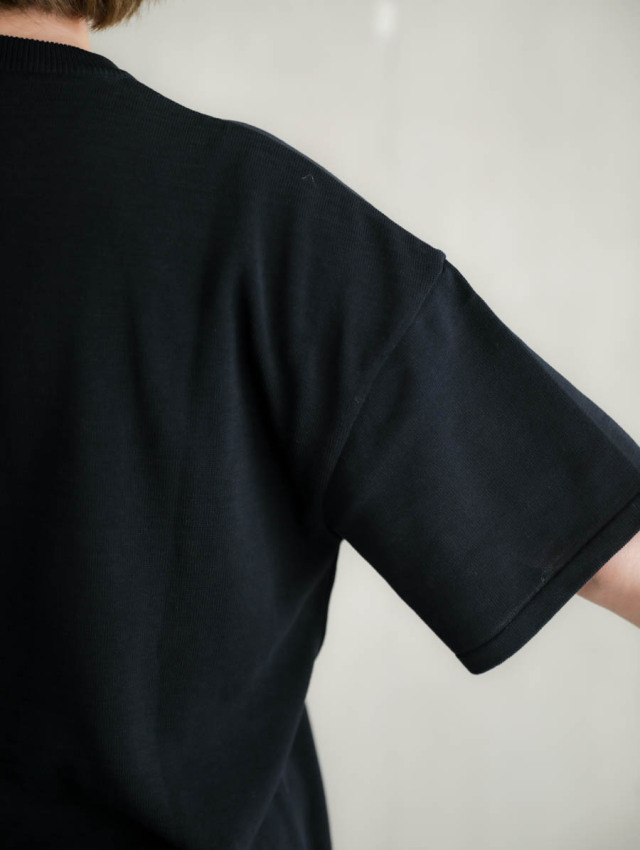 TORICI アイスビックTセーター (ブラック) | sieni -Online Store-