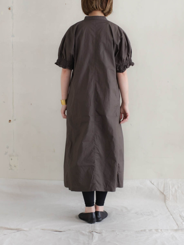 ユニバーサルティシュ　ワイド　シャツ　ワンピース　クルーネック　日本製 UNIVERSAL TISSU ユニヴァーサルティシュ｜ナチュラルタイプ