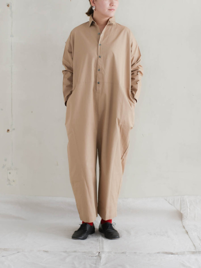 【美品】ito fukuoka オトナ オールインワン ベージュ ito fukuoka マルコ オールインワン - メルカリ