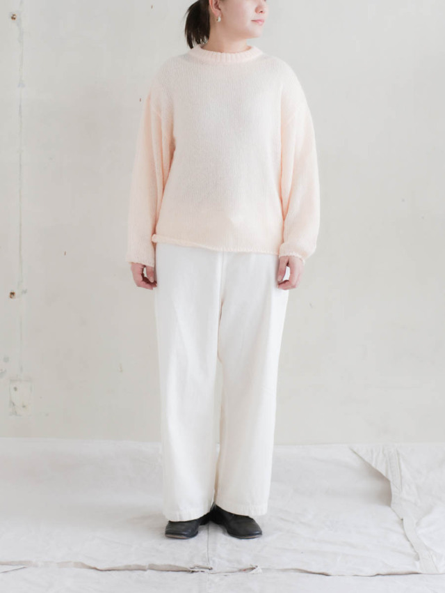 Veritecoeur(ヴェリテクール)コットン サルエルパンツ　ホワイト ST-164 インナーサルエルパンツ - Basic - Veritecoeur(ヴェリテ