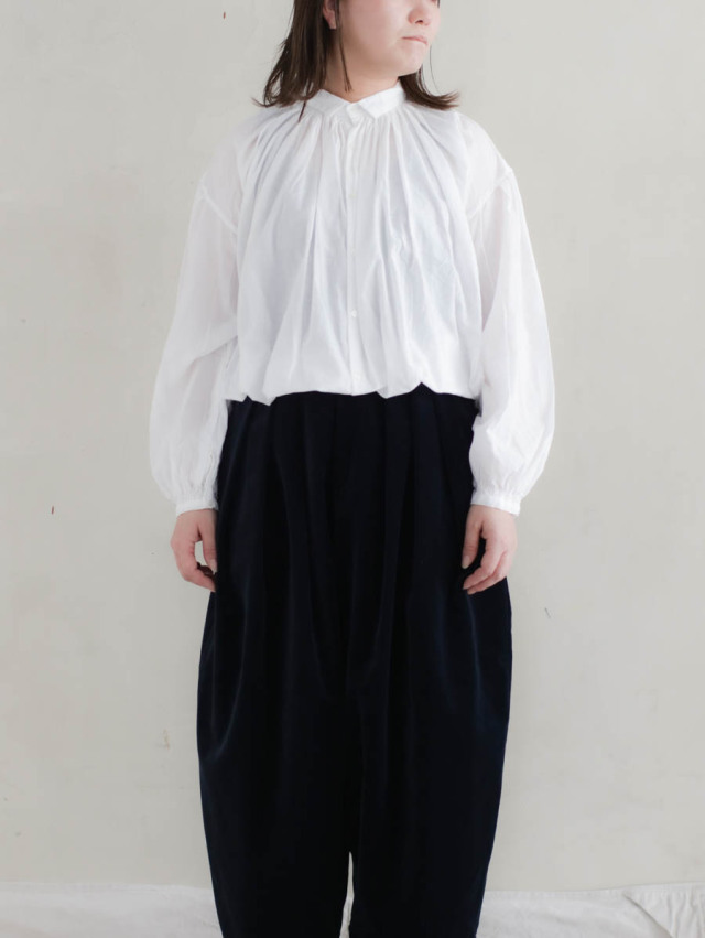 Veritecoeur ヴェリテクール / アンティークブラウス WHITE 