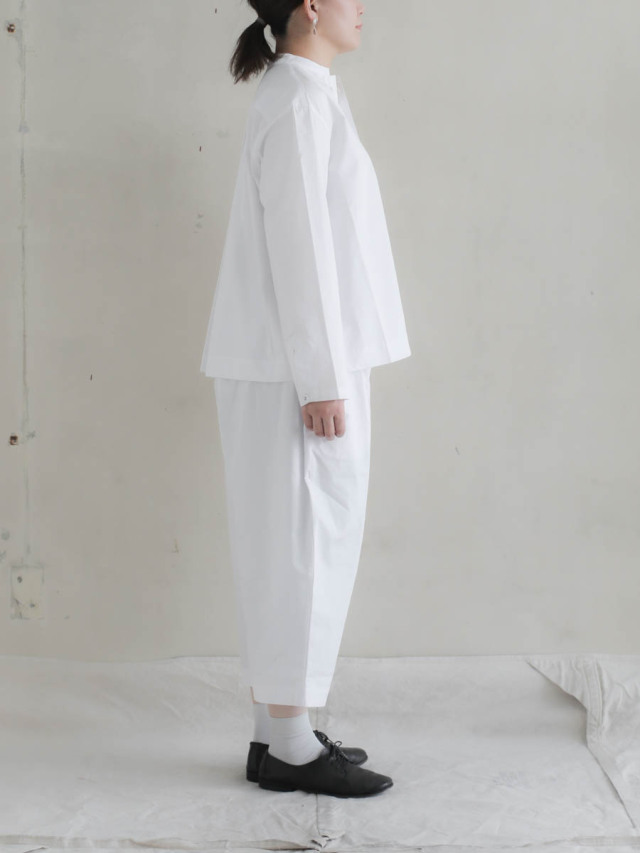 Veritecoeur ヴェリテクール / イージーパンツ WHITE