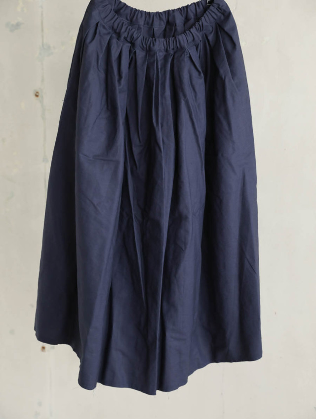 Veritecoeur ヴェリテクール / ホースクロスタックスカート INK 