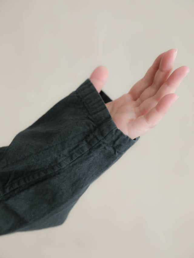 ✳︎veritecoeur st-168c✳︎ SUMIKURO Namu Shop - Veritecoeur Unisex Linen Shirt - Sumikuro