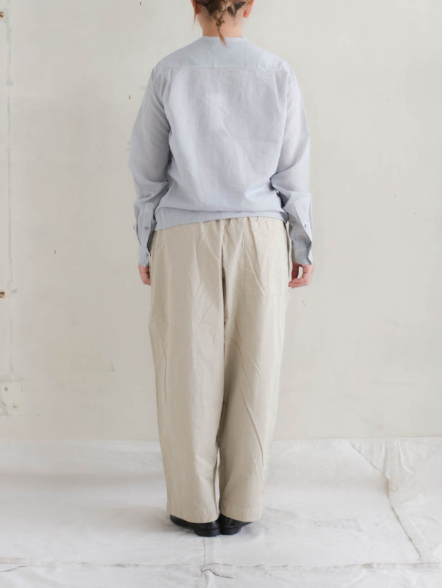 Veritecoeur ヴェリテクール / ユニセックスイージータックパンツ BEIGE 