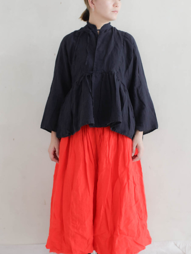 Veritecoeurヴェリテクールウールリネンジャケット チャコールグレー 2 Veritecoeur(ヴェリテクール)【2021AW新作】ウールジャケット